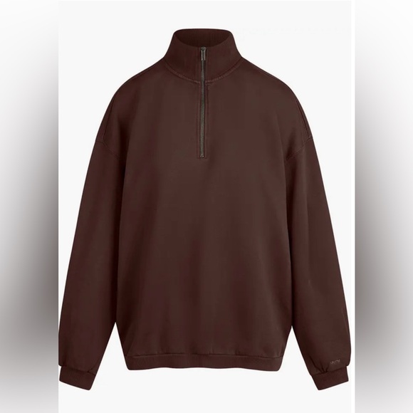 SKIMS Slouchy Half Zip Pullover, 2XL NWT - Picture 6 of 8